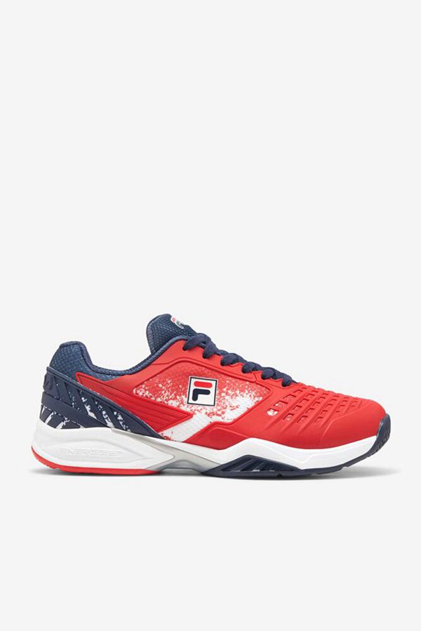 Zapato De Tenis Fila Hombre Rojas / Blancas / Azul Marino - Axilus 2 Energized Le - España 645297RAM